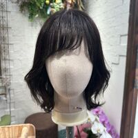 画像1574：円形脱毛をシルエクステでカバー例です
