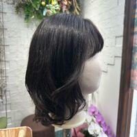 画像1575：円形脱毛をシルエクステでカバー例です